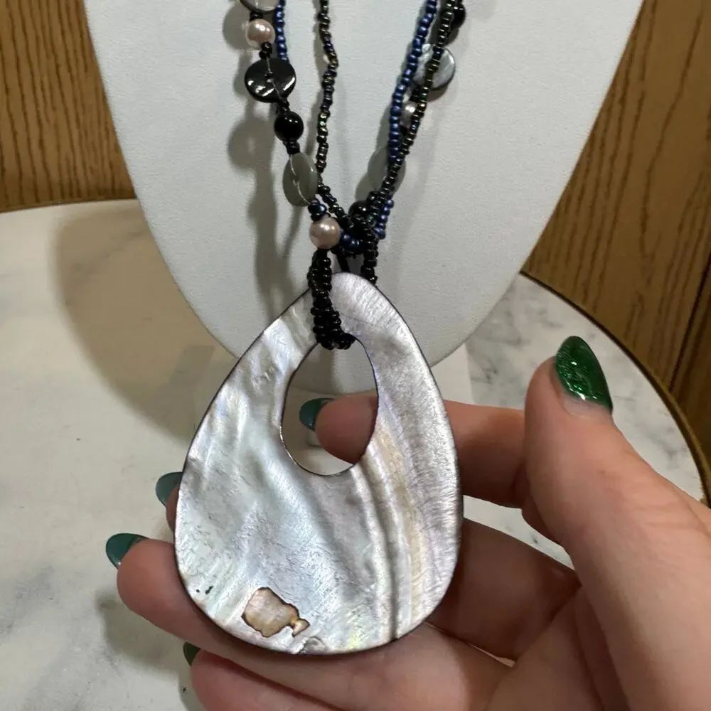 Statement necklace beaded❤️